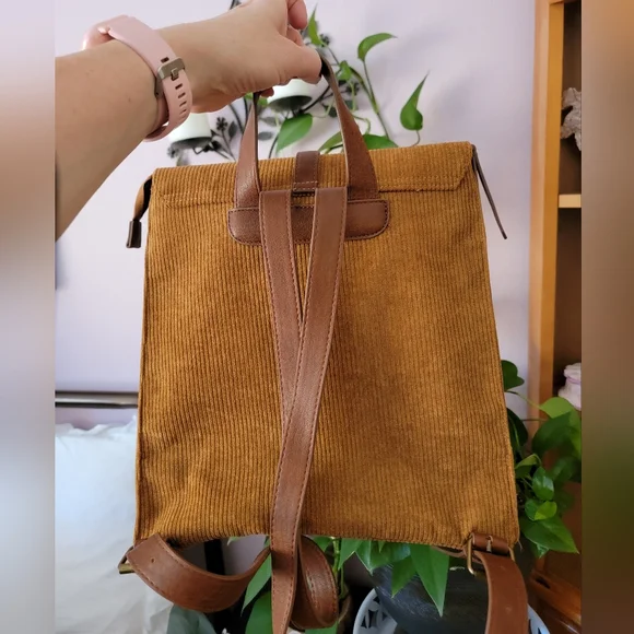 Maurices corduroy backpack. NWOT - Picture 5 of 15